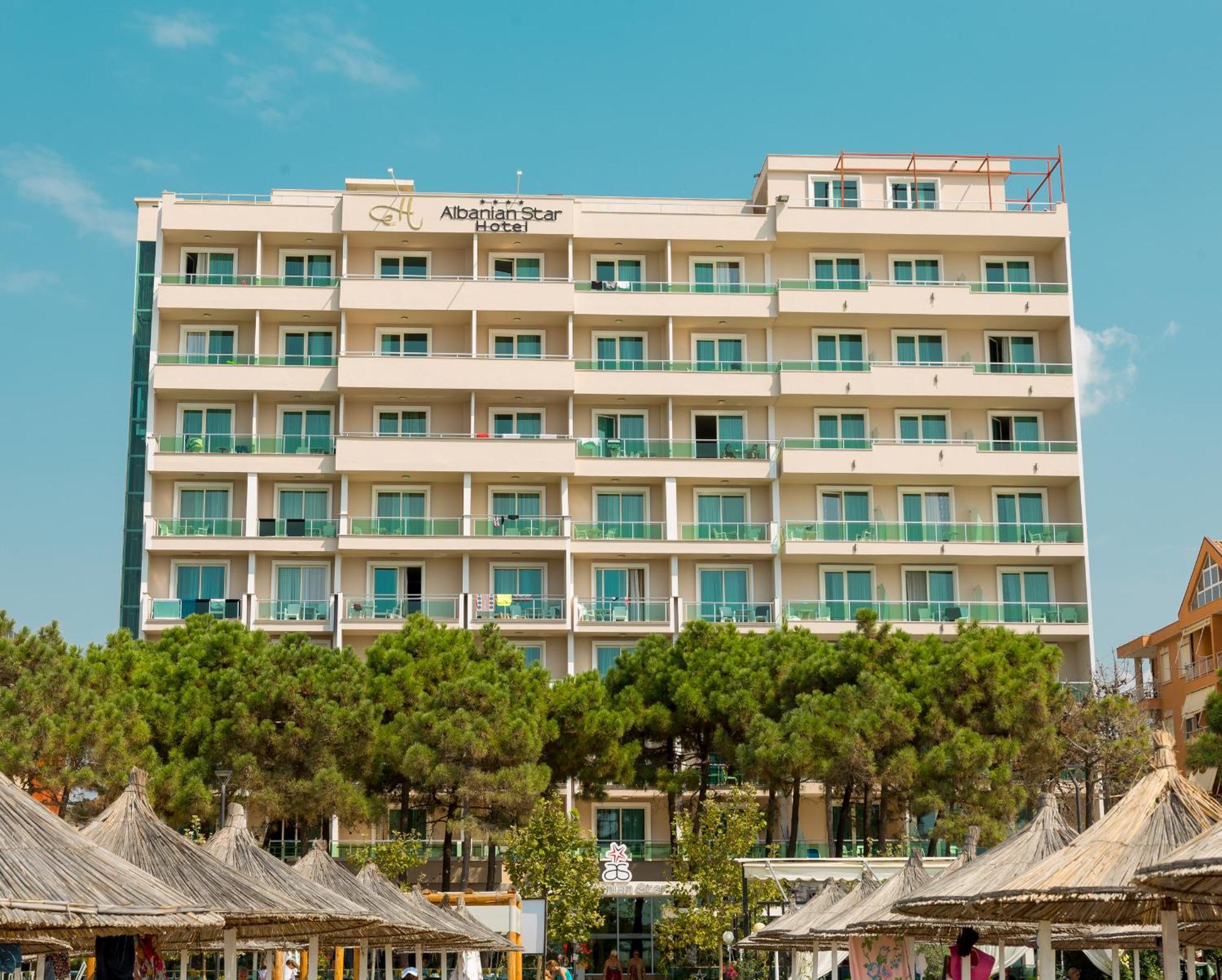 Albanian Star Hotel Durrës Esterno foto
